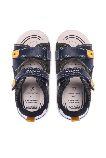 Geox Сандали B Sand Agasim B. C B251AC 0BC14 C3X2G S Dk Green/Dk Yellow - Mera.bg