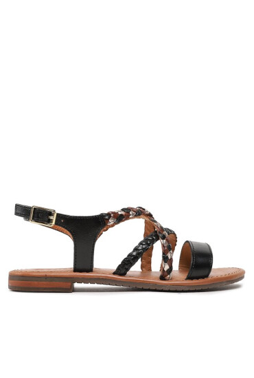 Geox Сандали D Sozy S D35LXO01JN6C9258 Black/Lt Gold - Mera.bg