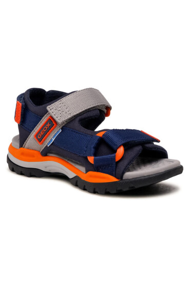 Geox Сандали J Borealis B. A J150RA 01511 C0659 M Navy/Orange - Mera.bg