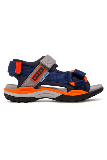 Geox Сандали J Borealis B. A J150RA 01511 C0659 M Navy/Orange - Mera.bg