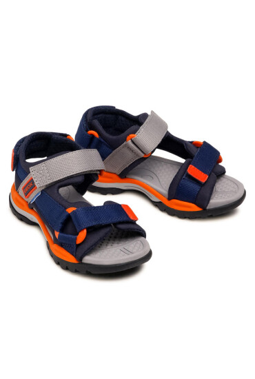 Geox Сандали J Borealis B. A J150RA 01511 C0659 M Navy/Orange - Mera.bg
