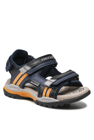 Geox Сандали J Borealis B. A J250RA 01554 C4229 S Navy/Dk Yellow - Mera.bg