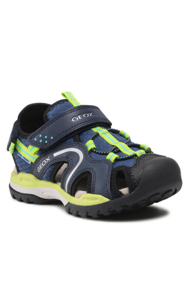 Geox Сандали J Borealis B. B J250RB 014ME C4052 S Dk Blue/Lime - Mera.bg