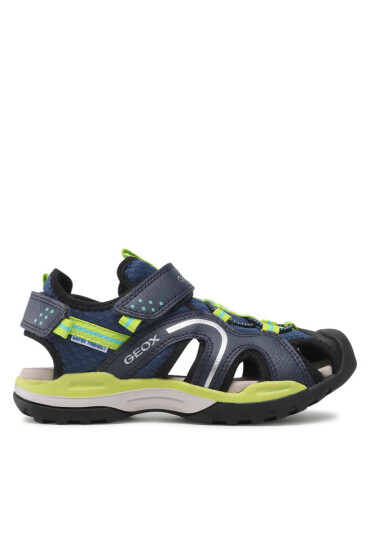 Geox Сандали J Borealis B. B J250RB 014ME C4052 S Dk Blue/Lime - Mera.bg