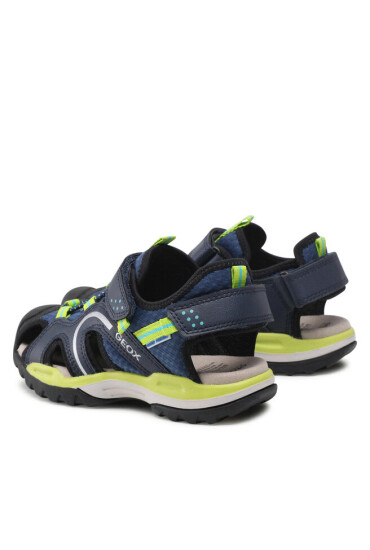 Geox Сандали J Borealis B. B J250RB 014ME C4052 S Dk Blue/Lime - Mera.bg