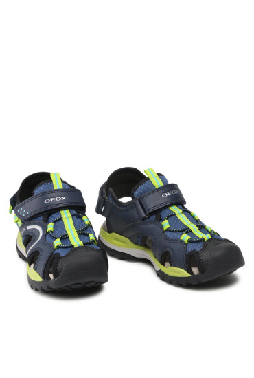 Geox Сандали J Borealis B. B J250RB 014ME C4052 S Dk Blue/Lime - Mera.bg