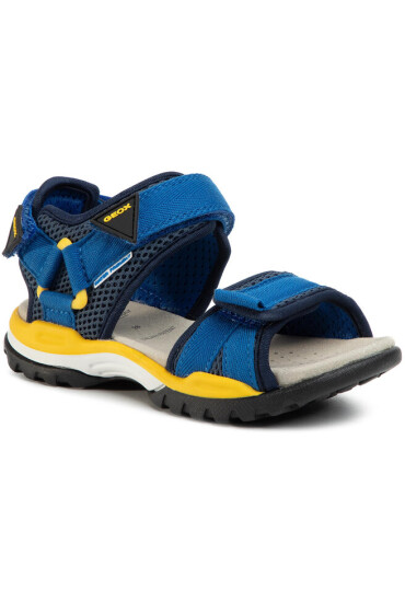 Geox Сандали J Borealis B. C J020RC 01411 C0335 S Royal/Yellow - Mera.bg