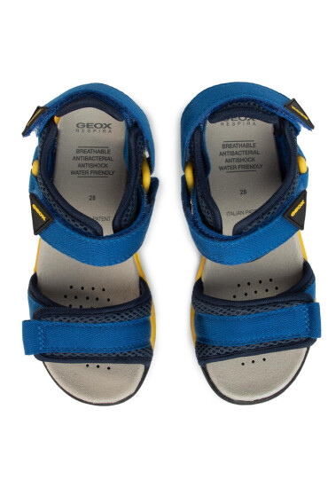 Geox Сандали J Borealis B. C J020RC 01411 C0335 S Royal/Yellow - Mera.bg