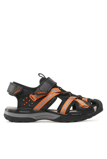 Geox Сандали J Borealis Boy J920RB0ME14C0038 D Черен - Mera.bg