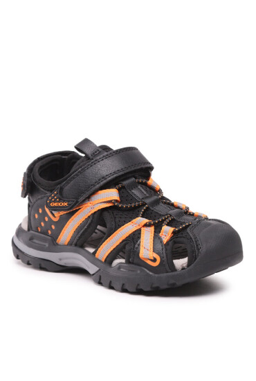 Geox Сандали J Borealis Boy J920RB0ME14C0038 S Черен - Mera.bg