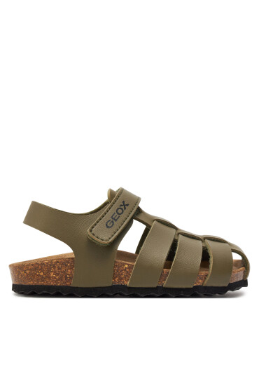 Geox Сандали J Ghita Boy J458LA 000BC C3009 M Каки - Mera.bg