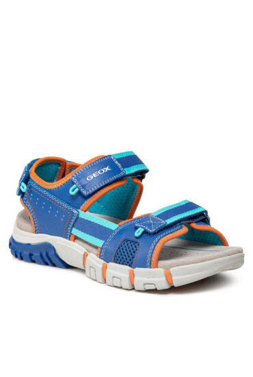 Geox Сандали J S.Dynomix B. B J25GHB 0FE15 C0685 D Royal/Orange - Mera.bg