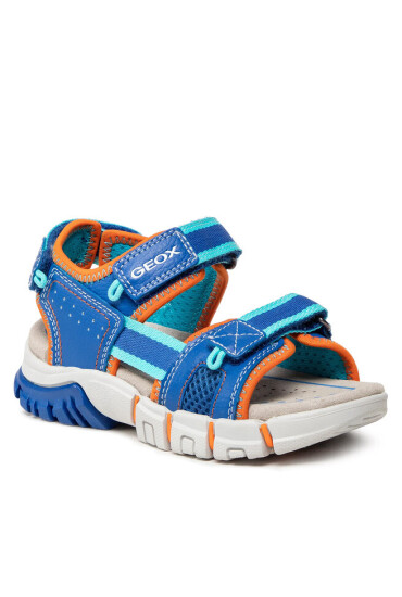 Geox Сандали J S.Dynomix B.B J25GHB 0FE15 C0685 S Royal/Orange - Mera.bg