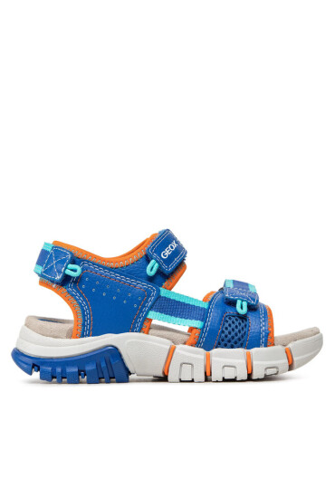 Geox Сандали J S.Dynomix B.B J25GHB 0FE15 C0685 S Royal/Orange - Mera.bg