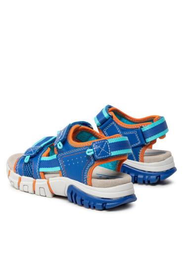 Geox Сандали J S.Dynomix B.B J25GHB 0FE15 C0685 S Royal/Orange - Mera.bg