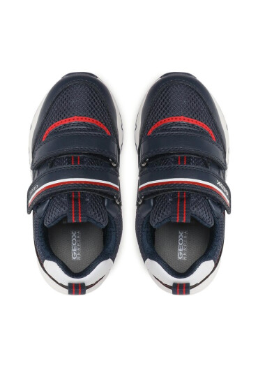 Geox Сникърси J Rooner Boy J35H0B01454C0735 M Navy/Red - Mera.bg