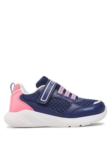 Geox Сникърси J Sprintye Girl J26FWA0BC14C4290 S Navy/Coral - Mera.bg