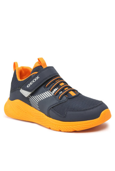 Geox Сникърси J Sprintye Boy J26GBA0CE14C0659 D Navy/Orange - Mera.bg