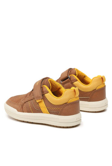Geox Сникърси J Arzach Boy J164AA0MEFUC6N2G M Cognac/Dk Yellow - Mera.bg