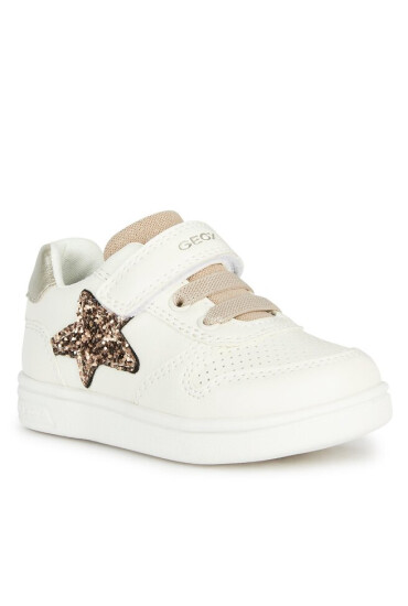 Geox Сникърси B Djrock Girl B261WA 0BCEW C1M2U M Lt Ivory/Platinum - Mera.bg