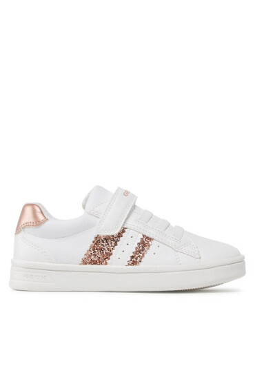 Geox Сникърси J Djrock Girl J354ME054ASC1ZH8 S White/Rose Gold - Mera.bg