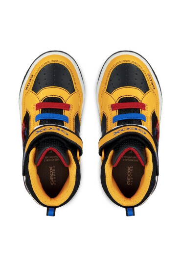 Geox Сникърси J Inek Boy J369CE 0BU11 C0066 M Yellow/Red - Mera.bg