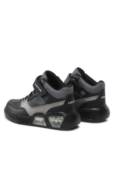 Geox Сникърси J Illuminus Boy J36GVB 05411 C0005 M Black/Dk Grey - Mera.bg
