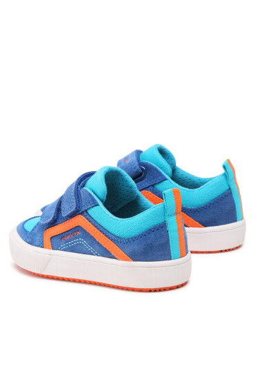 Geox Сникърси J Alonisso B. A J252CA 02210 C0685 M Royal/Orange - Mera.bg