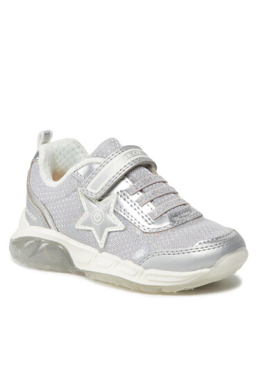 Geox Сникърси J Spaziale G. A J25DAA 014AJ C1007 M Silver - Mera.bg