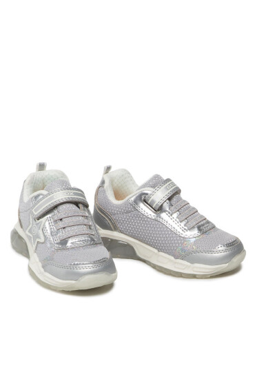 Geox Сникърси J Spaziale G. A J25DAA 014AJ C1007 M Silver - Mera.bg