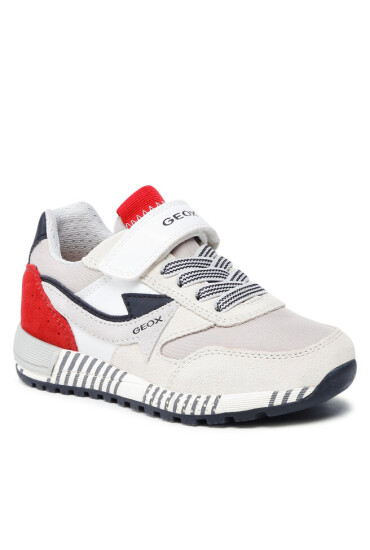 Geox Сникърси J Alben B. A J259EA 022FU C0050 M White/Red - Mera.bg