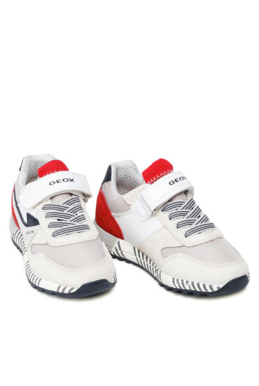 Geox Сникърси J Alben B. A J259EA 022FU C0050 M White/Red - Mera.bg
