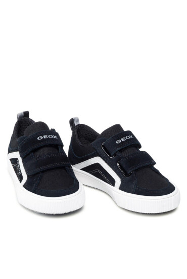 Geox Сникърси J Alonisso B. A J252CA 02210 C0127 M Black/White - Mera.bg
