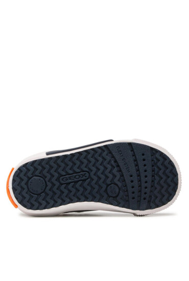 Geox Сникърси B Kilwi B. A B25A7A 01422 C1208 M Lt Grey/Orange - Mera.bg