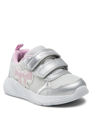 Geox Сникърси B Sprintye G. A B254TA 014AJ C0566 S Silver/Pink - Mera.bg