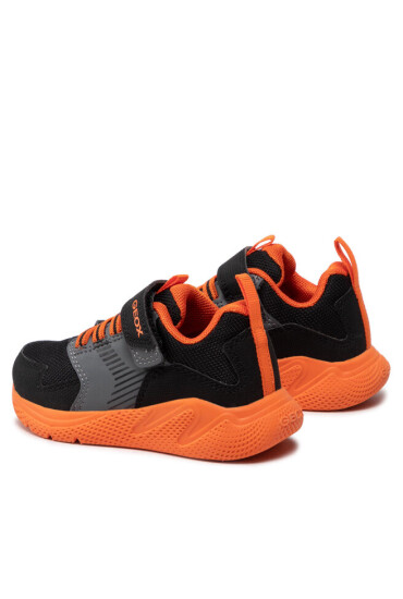 Geox Сникърси J Sprintye B. A J26GBA 0CEFU C0038 M Black/Orange - Mera.bg
