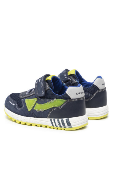Geox Сникърси B Alben B. A B253CA 02214 C4502 S Navy/Fluo Yellow - Mera.bg