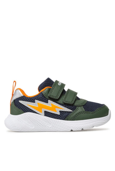 Geox Сникърси B Sprintye B. A B254UA 01454 C3231 S Dk Green/Orange - Mera.bg