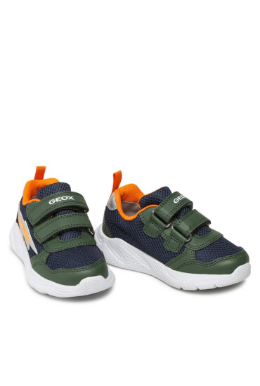 Geox Сникърси B Sprintye B. A B254UA 01454 C3231 S Dk Green/Orange - Mera.bg