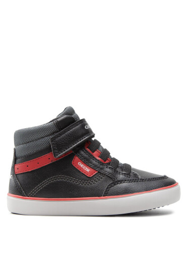 Geox Сникърси J Gisli B. B J165CB 0MEFU C0048 M Black/Red - Mera.bg