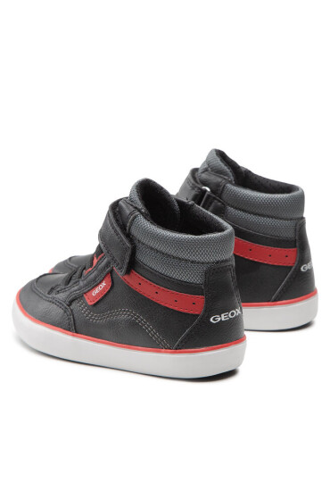 Geox Сникърси J Gisli B. B J165CB 0MEFU C0048 M Black/Red - Mera.bg
