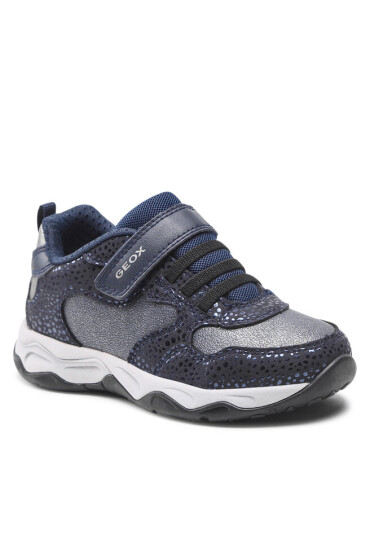 Geox Сникърси J Calco G. A J16CMA 0DHBC C4201 S Navy/Dk Silver - Mera.bg