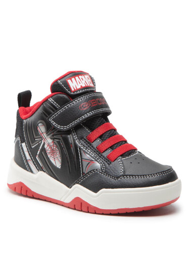 Geox Сникърси J Perth B. C J267RC 05411 C0048 S Black/Red - Mera.bg