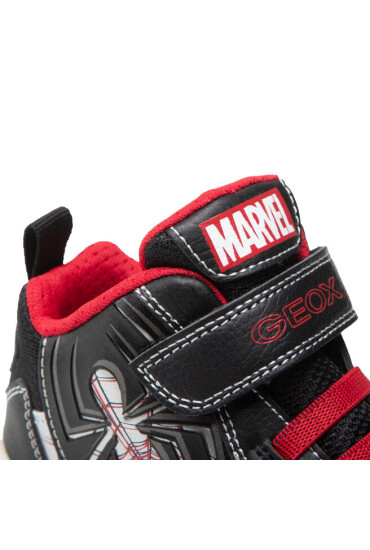 Geox Сникърси J Perth B. C J267RC 05411 C0048 S Black/Red - Mera.bg