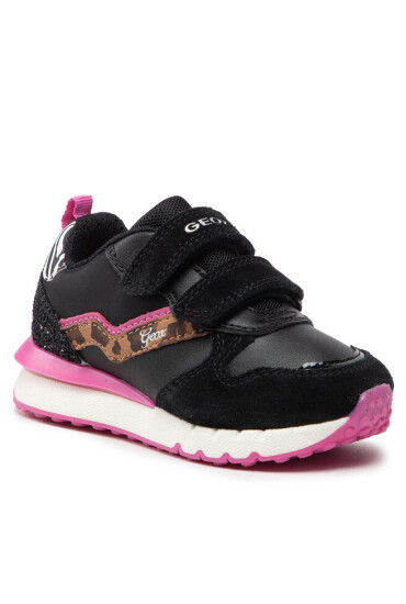 Geox Сникърси J Fastics G. C J26GZC 022BC C0922 M Black/Fuchsia - Mera.bg