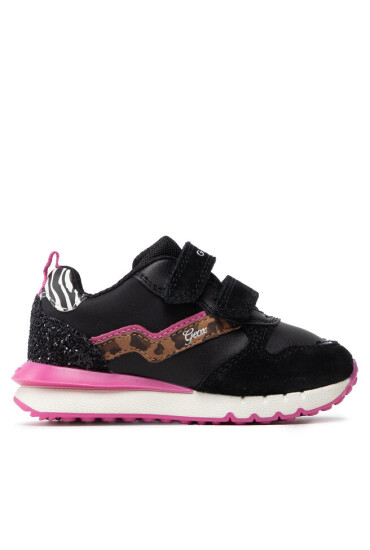 Geox Сникърси J Fastics G. C J26GZC 022BC C0922 M Black/Fuchsia - Mera.bg