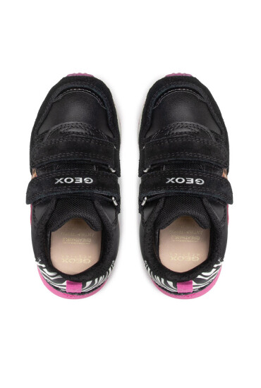 Geox Сникърси J Fastics G. C J26GZC 022BC C0922 M Black/Fuchsia - Mera.bg