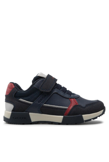 Geox Сникърси J Alfier B. A J046NA 0BUAF C0735 S Navy/Red - Mera.bg