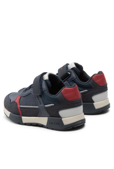 Geox Сникърси J Alfier B. A J046NA 0BUAF C0735 S Navy/Red - Mera.bg