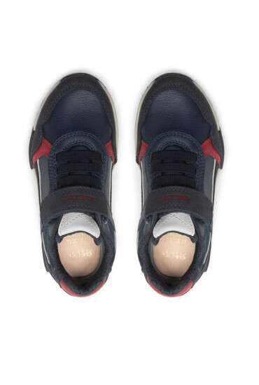 Geox Сникърси J Alfier B. A J046NA 0BUAF C0735 S Navy/Red - Mera.bg